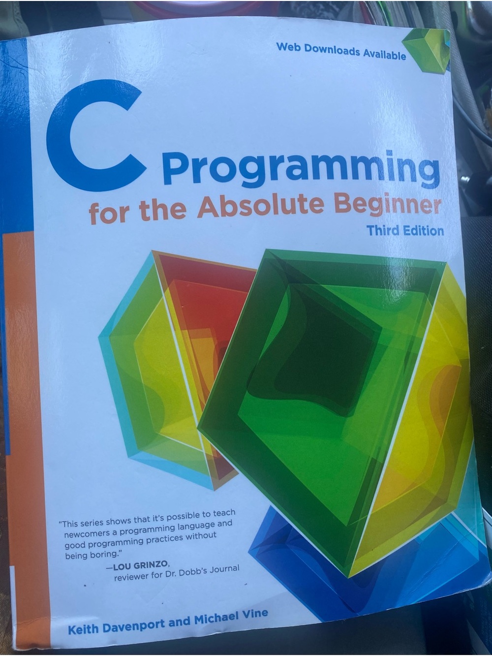 C Programming for the Absolute Beginner 3rd Edition Davenport
Vine